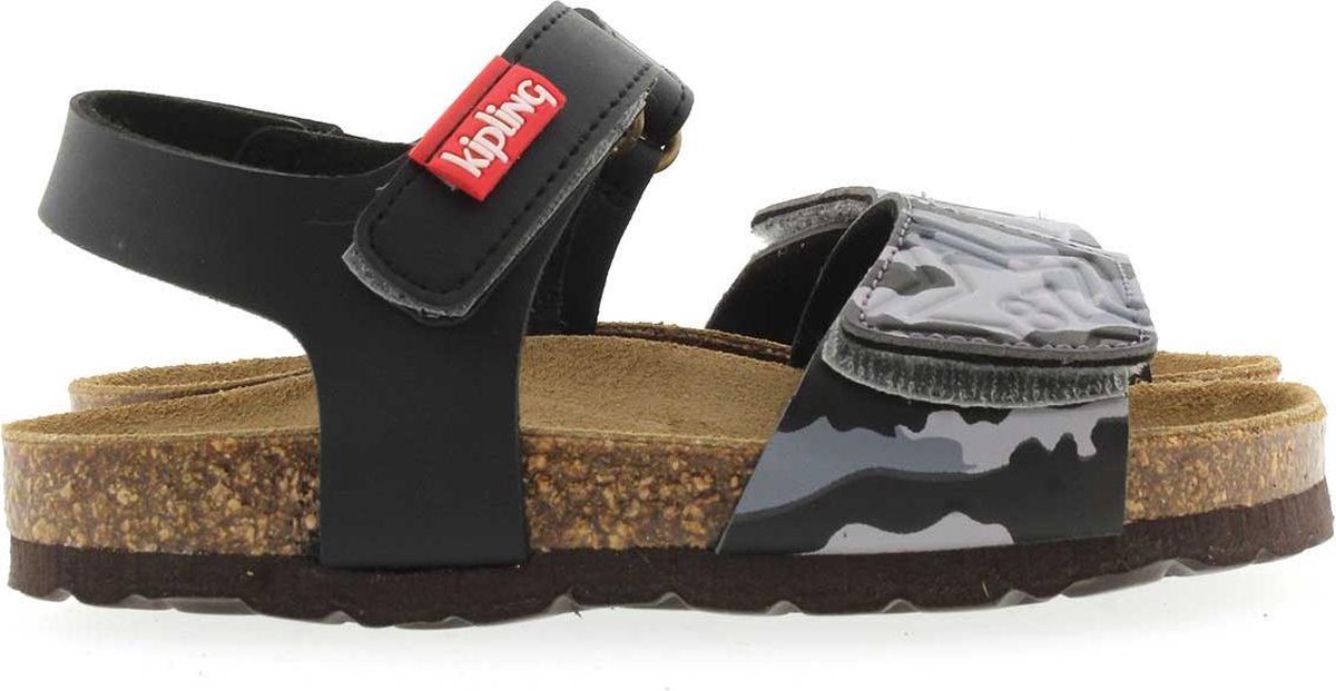 Kipling Ninja 3 Jongens Sandalen - zwart - Maat 35