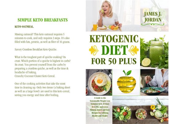 Omslag van Ketogenic Diet for 50 Plus
