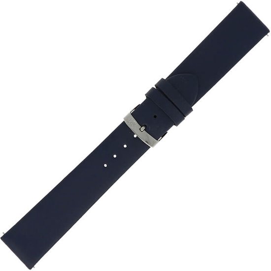 Morelatto Horlogebandje Micrae Nappa Blauw 18mm