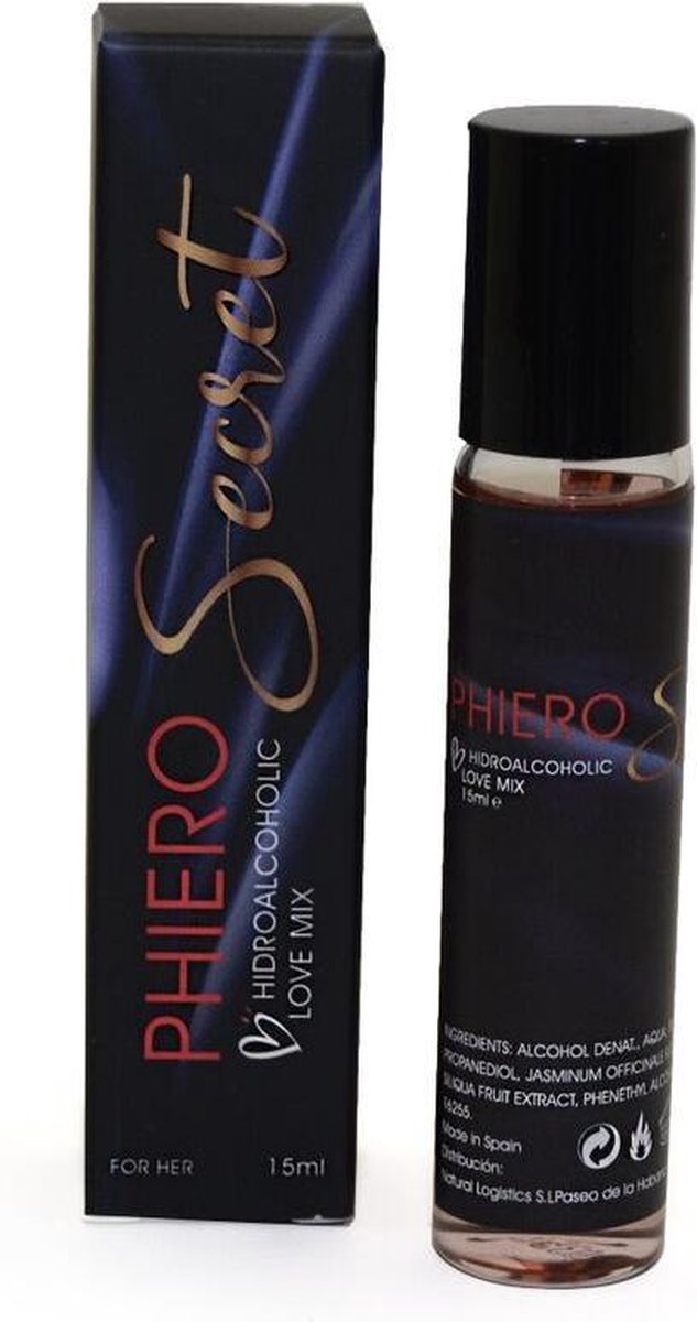 500Cosmetics Phiero Secret - Geurloze Feromonen - Combineerbaar met Parfum - 15ml