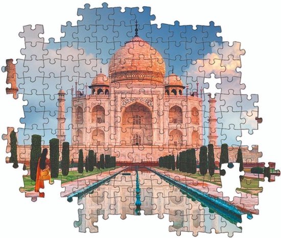 Thumbnail van een extra afbeelding van het spel Clementoni High Quality Collection Puzzel Taj Mahal 1500 Stukjes