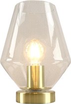 Olucia Maury - Design Tafellamp - Glas/Metaal - Goud;Transparant