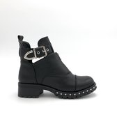 NOVA BOOTS - Maat 39 - Enkellaars - Cut out Boots - Zwart