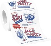Paper Dreams Toiletpapier Ouwe Taart Dames Papier Wit/rood