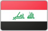 Vlag Irak - 150 x 225 cm - Polyester