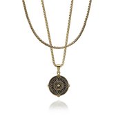 Croyez Jewelry | Medaillon Gold Layerup | Box / 55cm / 75cm