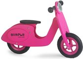 Simply for Kids Houten Loopscooter Roze - Speelgoed - Fietsen