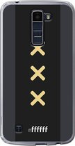 6F hoesje - geschikt voor LG K10 (2016) -  Transparant TPU Case - Ajax Europees Uitshirt 2020-2021 #ffffff