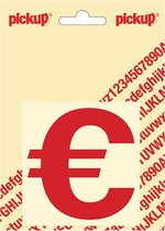 Pickup plakletter Helvetica 80 mm - rood €
