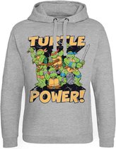 Teenage Mutant Ninja Turtles Hoodie/trui -S- Turtle Power! Grijs