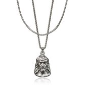 Croyez Jewelry | Jesus Silver Layerup | Box / 75cm / 75cm