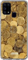 Samsung Galaxy M31 Hoesje Transparant TPU Case - Spare Change #ffffff