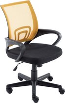 Bureaustoel - Microvezel - Comfortabel - Modern - Geel/Zwart
