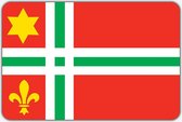 Vlag Buitenpost - 200 x 300 cm - Polyester