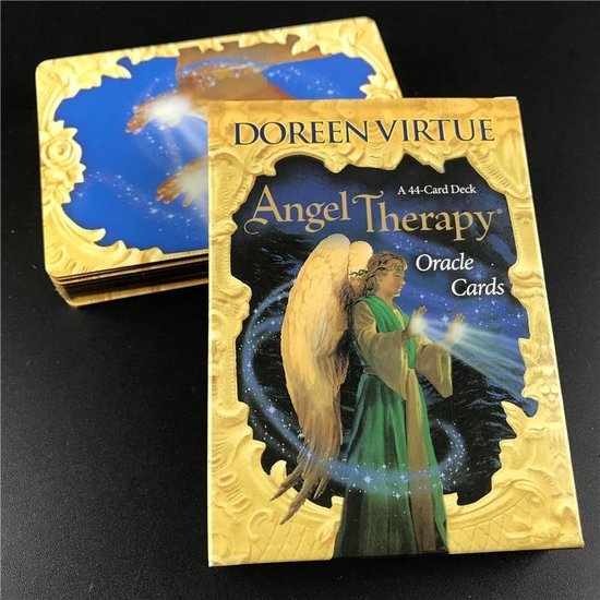 Thumbnail van een extra afbeelding van het spel Engelse versie tarot engel therapie orakel tarot kaarten voor vrouwen familiefeest grappige spellen [78 stuks tt32]