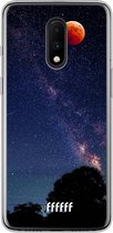 OnePlus 7 Hoesje Transparant TPU Case - Full Moon #ffffff