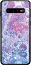 Samsung Galaxy S10 Hoesje TPU Case - Liquid Amethyst #ffffff