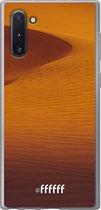 Samsung Galaxy Note 10 Hoesje Transparant TPU Case - Sand Dunes #ffffff