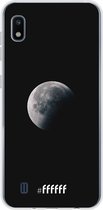 Samsung Galaxy A10 Hoesje Transparant TPU Case - Moon Night #ffffff