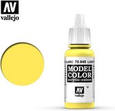 Vallejo 70949 Model Color Light Yellow - Acryl Verf flesje