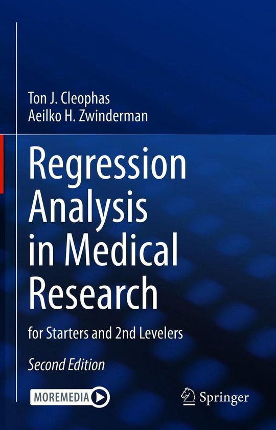 Regression Analysis in Medical Research (ebook), Ton J. Cleophas ...