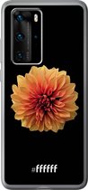 Huawei P40 Pro Hoesje Transparant TPU Case - Butterscotch Blossom #ffffff