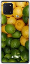 Samsung Galaxy Note 10 Lite Hoesje Transparant TPU Case - Lemon & Lime #ffffff