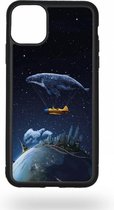 Whale in the sky Telefoonhoesje - Apple iPhone 11 Pro Max
