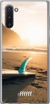 Samsung Galaxy Note 10 Hoesje Transparant TPU Case - Sunset Surf #ffffff