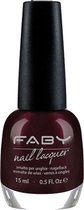 Faby Nagellak For Greta, Purple Or Brown? 15 Ml Vegan Bruin