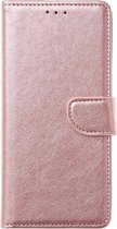 Portemonnee Book Case Hoesje Geschikt voor: Nokia 5.4 -  rosegoud
