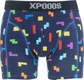 XPOOOS game boxer blauw - L