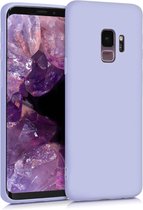 kwmobile telefoonhoesje geschikt voor Samsung Galaxy S9 - Hoesje voor smartphone - Back cover in pastel-lavendel