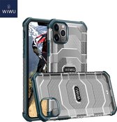 WiWu - iPhone 12 Pro Max Hoesje - Voyager Case - Schokbestendige Back Cover - Donker Groen