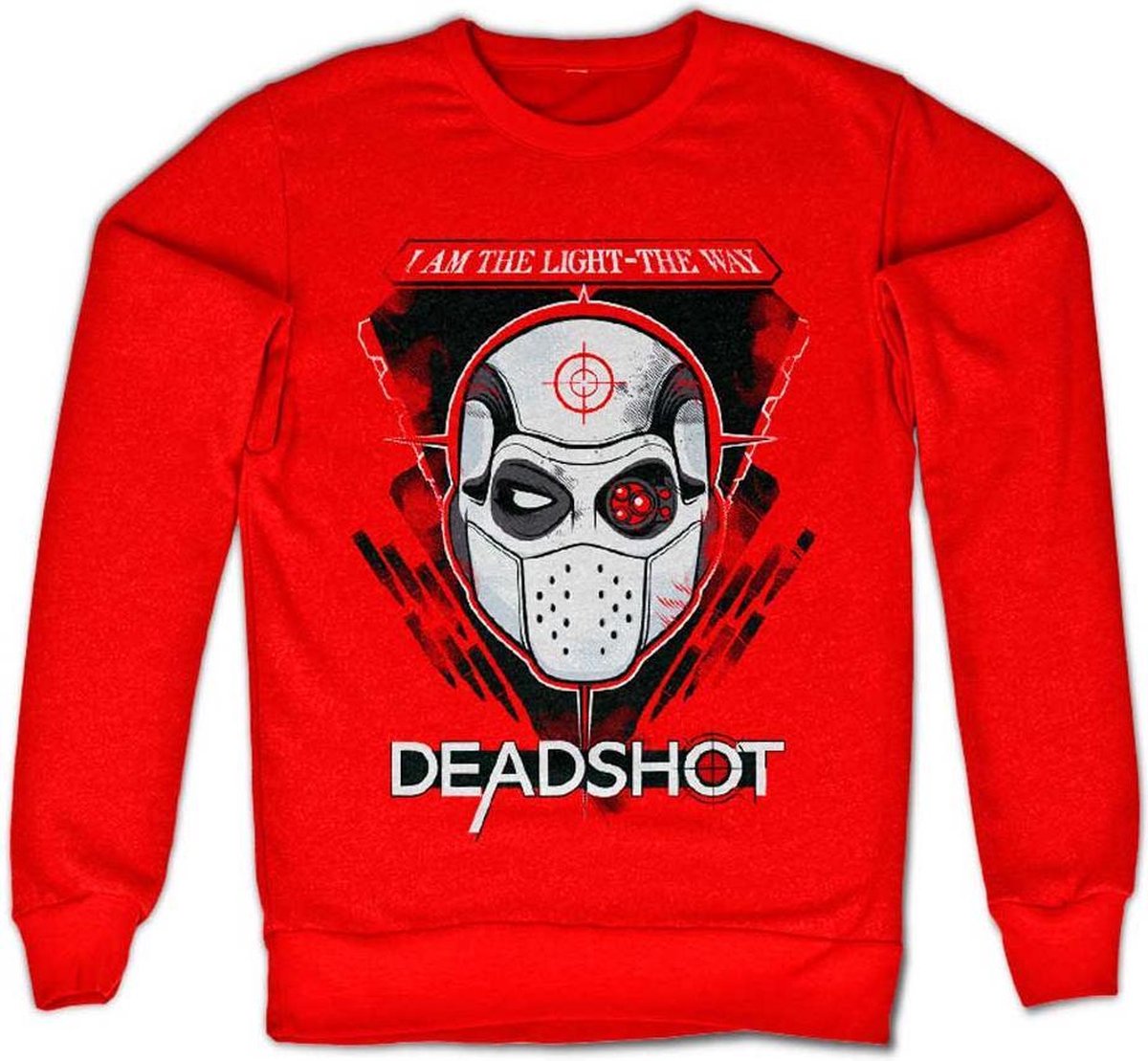 DC Comics Suicide Squad Sweater/trui -S- Deadshot Rood