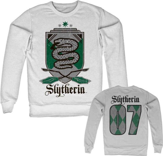 Harry Potter Sweater/trui -L- Slytherin 07 Wit