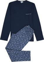 Mey heren pyjama Riverslea - blauw paisely dessin -  Maat: 6XL