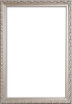 Barok Lijst 60x90 cm Zilver - Abigail