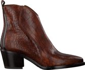 Omoda 760202 Enkellaarsjes - Enkelboots - Dames - Bruin - Maat 37