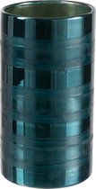J-Line Windlicht Cilinder Glas Blauw X-Large