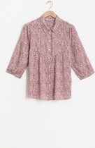 Sissy-Boy - Multicolor blouse met all over bloemenprint en ballonmouwen