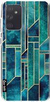 Casetastic Samsung Galaxy A72 (2021) 5G / Galaxy A72 (2021) 4G Hoesje - Softcover Hoesje met Design - Blue Skies Print