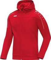 Jako Classico Jas met Kap - Jassen  - rood - S