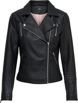 ONLY - ONLGEMMA FAUX LEATHER BIKER OTW Dames Jas