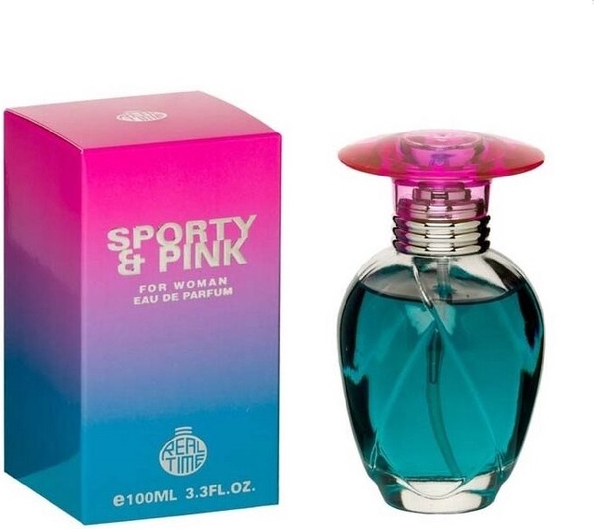 Real Time - Sports&Pink For Woman - Eau De Parfum - 100Ml