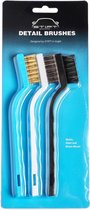 Stipt Detail Brushes - Stipt Reiniging Borstels - Aantal 3