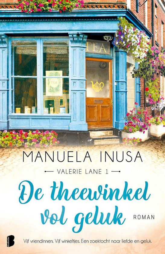 Boek cover Valerie Lane 1 - De theewinkel vol geluk van Manuela Inusa (Onbekend)
