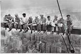 Poster Arbeiders boven New York