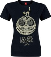 Disney The Nightmare Before Christmas Dames Tshirt -M- I Am Your Nightmare Zwart