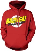 THE BIG BANG - Sweatshirt BAZINGA Super Logo - Red (L)